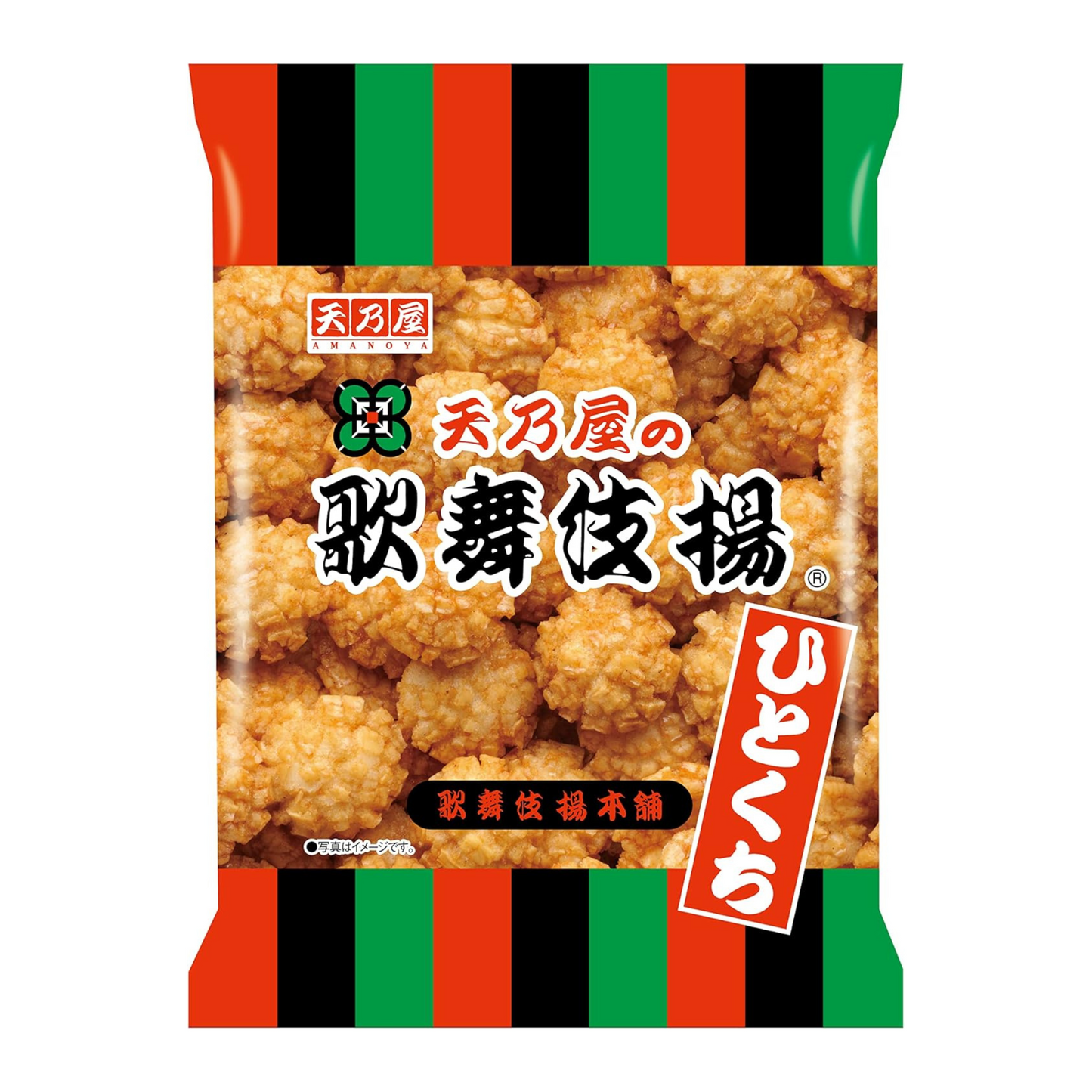 Amanoya Kabukiage Hitokuchi (Mini Deep‑fried Rice Crackers) 61g