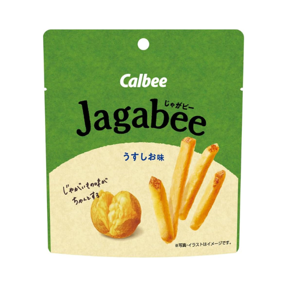 Calbee Jagabee Lightly Salted 38 g