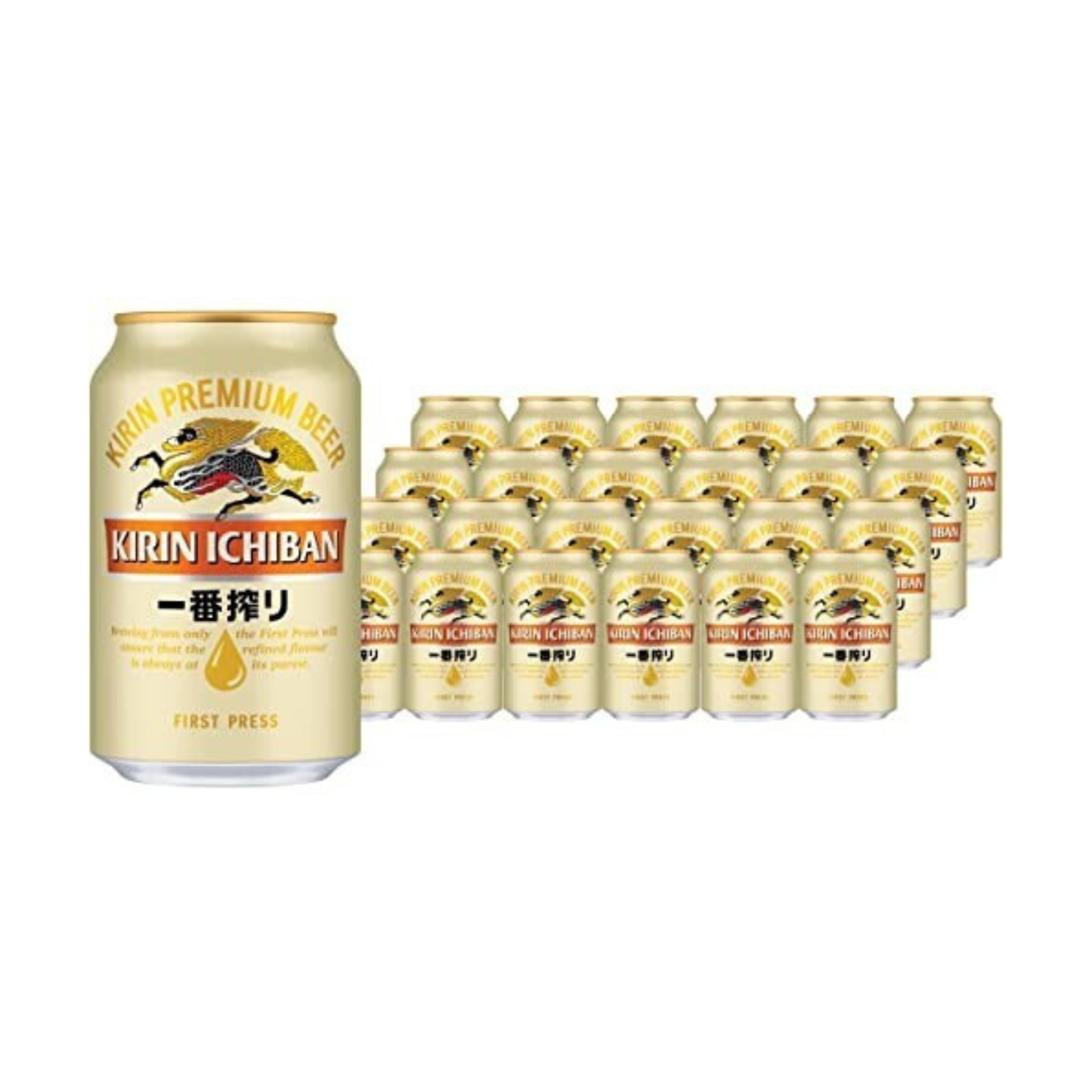 KIRIN ICHIBAN Bier 330 mL (24 Dosen)