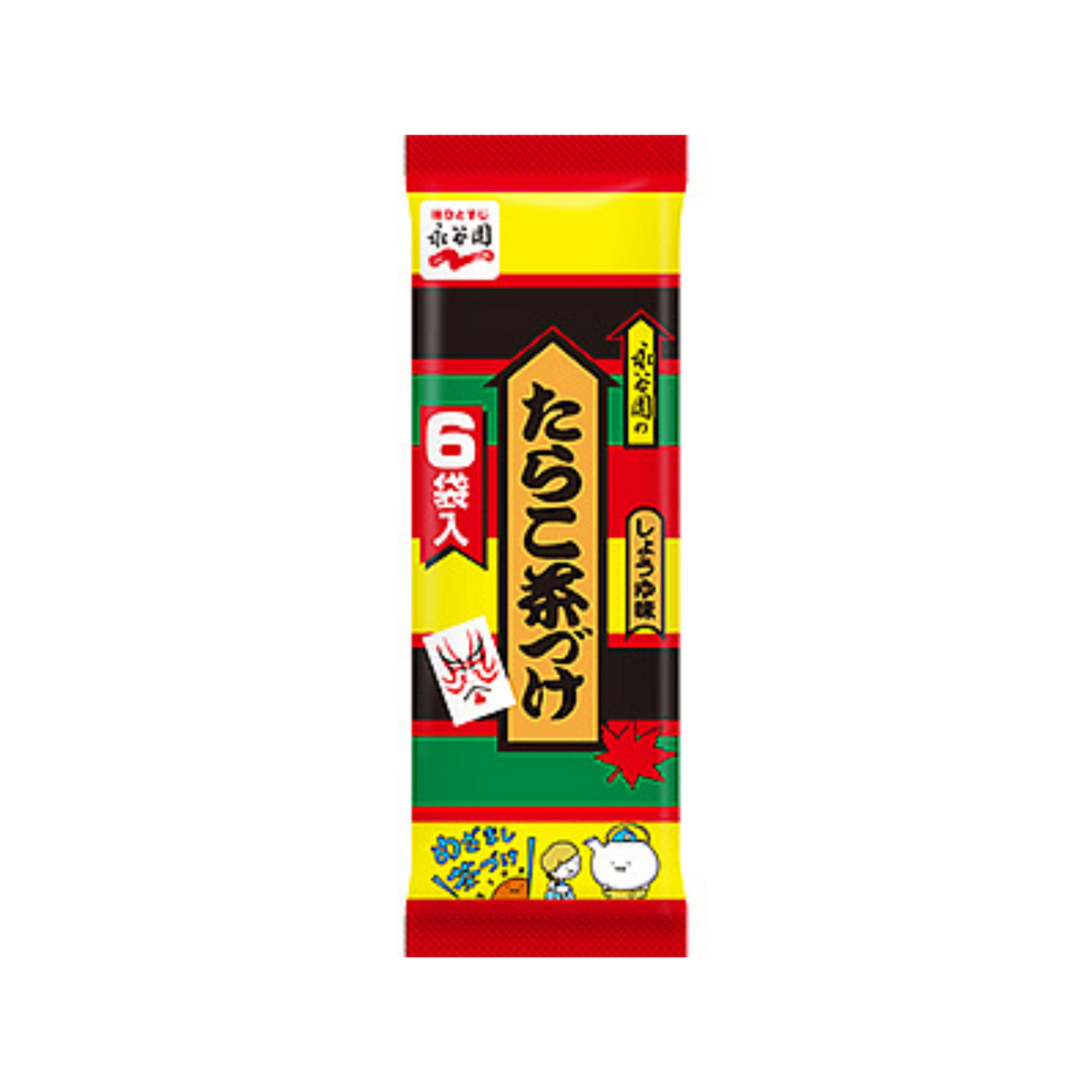 Nagatanien Tarako (Dorschrogen) Chazuke (Reisgewürz mit Algen) 6 Portionen 39g
