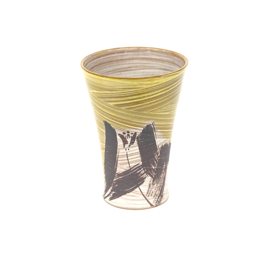 Tosaiyo Beer Cup (Japanese Ceramic Beer Cup)