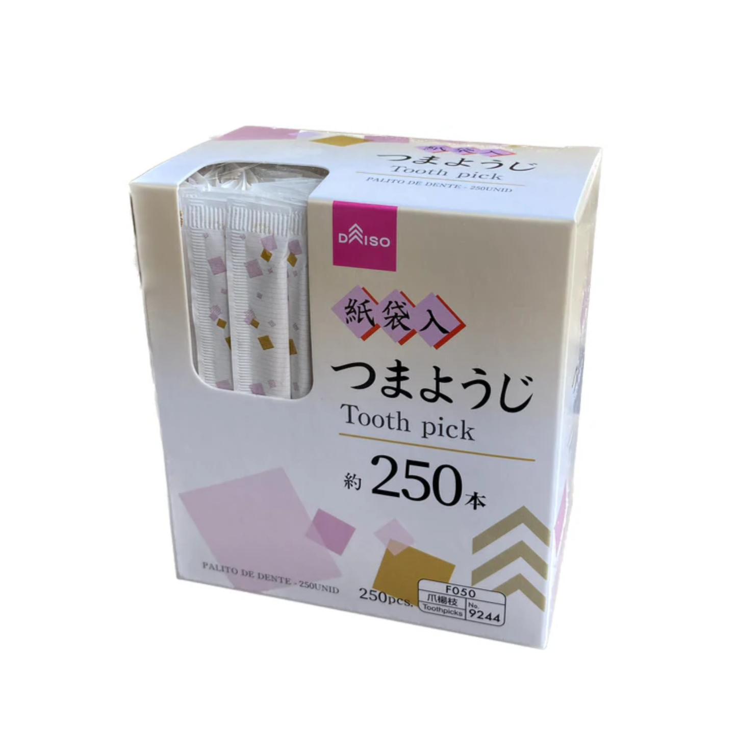 DAISO Tsumayouji (Stuzzicadenti, sacchetto di carta) 250 pezzi