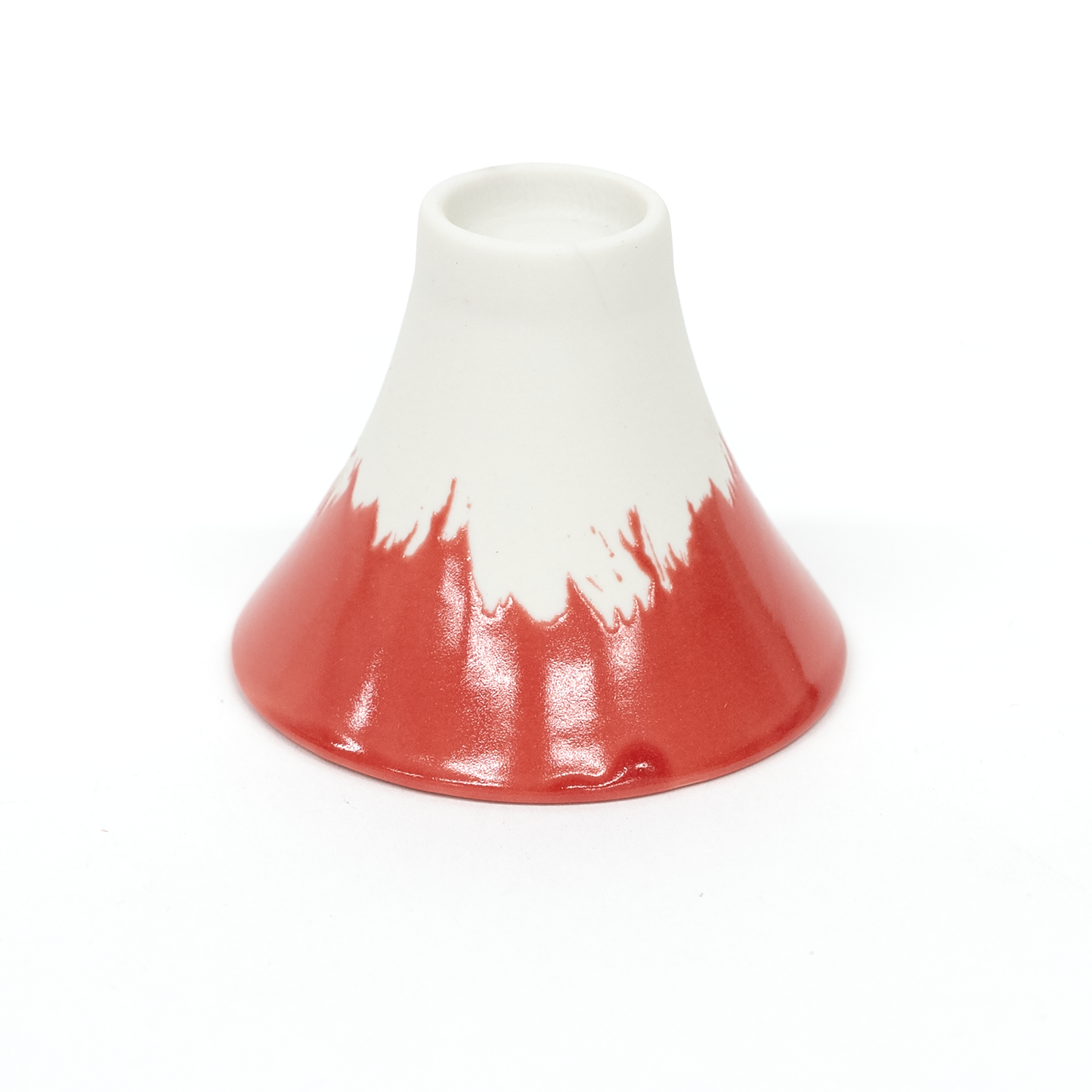 Aka-Fuji (Red Mount Fuji) Ochoko (Sake Cup) 2pcs
