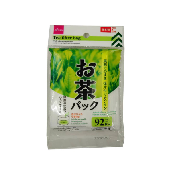 Daiso Tea Filter Pack 92pcs With Hanging Card