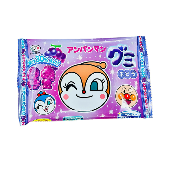 Anpanman Gummy Grape Taste 6 Pieces