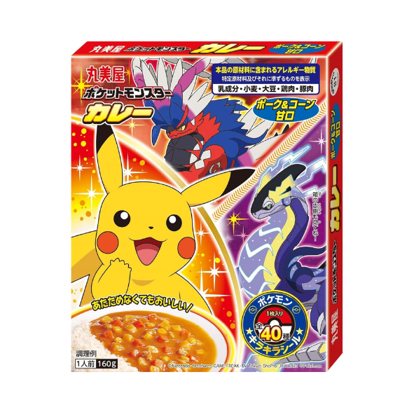 Pokémon Curry - Pork & Vegetables Mild Flavor 120 g (60 g × 2)