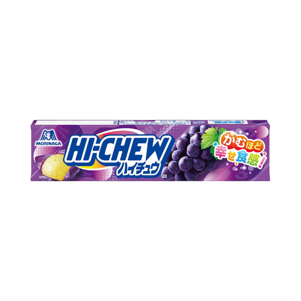 Hi‑CHEW Soft Candy Grape 12 pieces